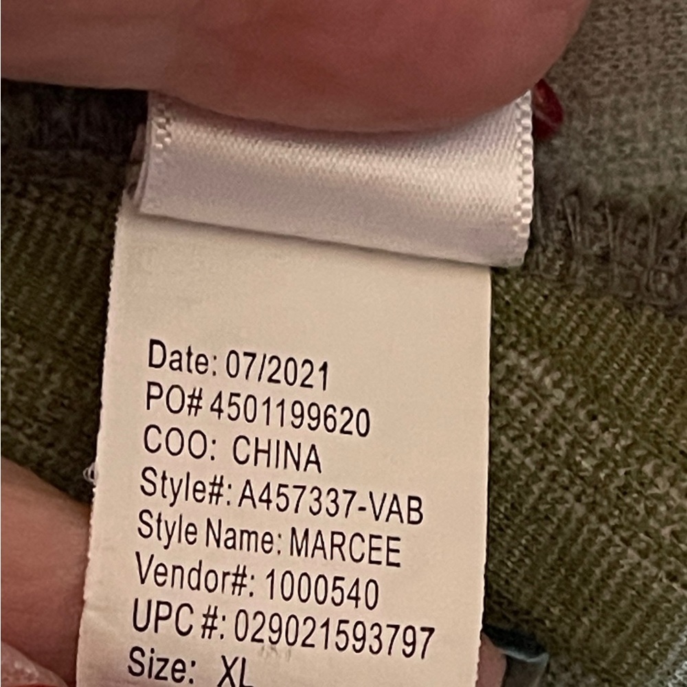 LOGO Lori Goldstein Hooded Open Cardigan Tie Dye Ribbed Blue Green Cozycore XL - Picture 10 of 10